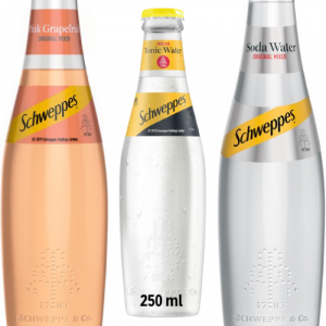 Schweppes/ Soda/ Tonic/ Pink Grapefruit/ 250ml