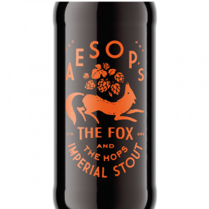 AESOP’S “The Fox”, By AGORA, Smoked Stout (6% Alc)