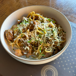 Κατσικομακαρονάδα