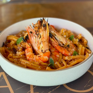 Γαριδομακαρονάδα