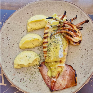 Θράψαλο ψητό στην σχάρα