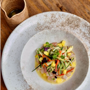 Sea Bass Ceviche “leche de Tigre”