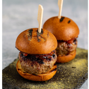 Wagyu mini burgers